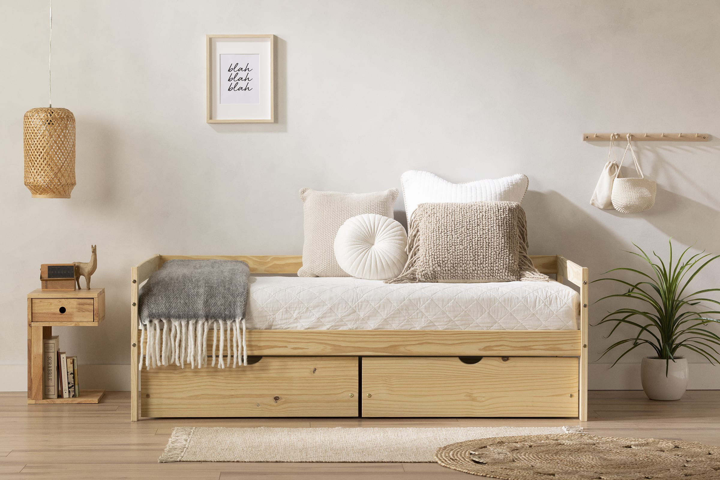Day beds with storage drawers sales